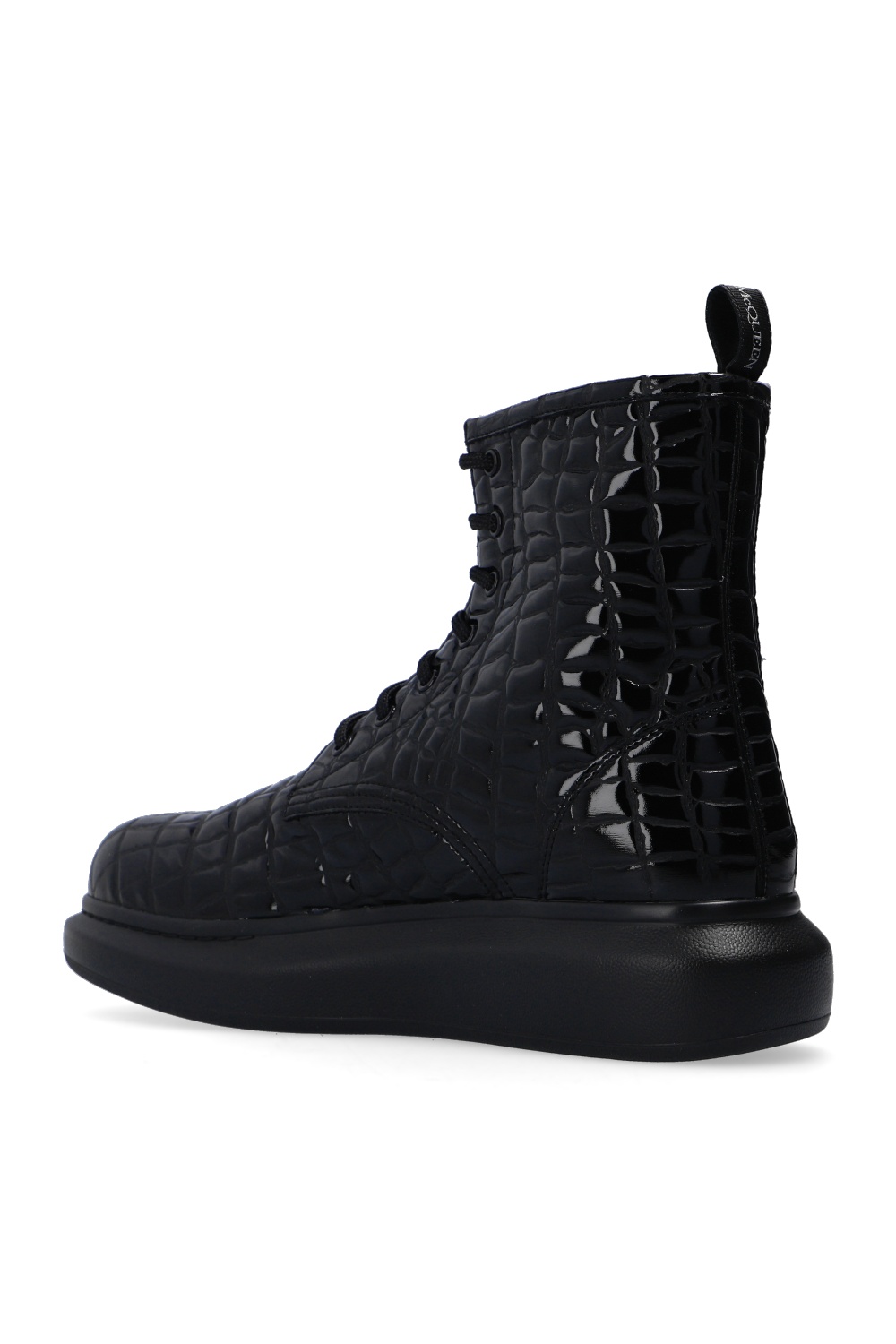 Alexander McQueen Ankle boots with logo